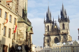 Medieval Prague Square